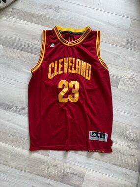 LeBron James Vintage Adidas Cleveland Cavaliers Jersey